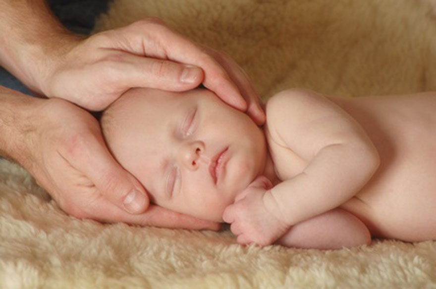 Photo de nourisson qui dort